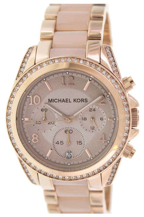 vidrio reloj michael kors|michael kors women's watch.